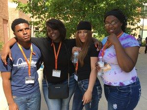 Teens from Confluence Academy