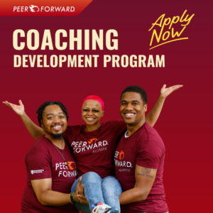 coaching development program by PeerForward